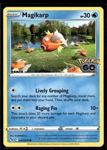 2022 Sword & Shield - Pokémon GO Magikarp Basic/Common #21 - Picture 1 of 2