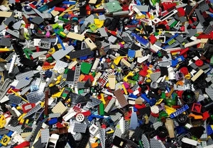 LEGO Bulk Lot of 2 Pounds Bricks Parts and Pieces Clean Genuine 2 Lbs Grab Bag - Picture 1 of 1