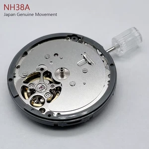 Japan Original NH38A Mechanisches Uhrwerk Mod Automatic Watch Mechanism 24 Jewels  - Bild 1 von 6