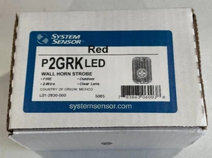 System Sensor P2GRKLED Hupe Strobe rot Outdoor - Bild 1 von 1