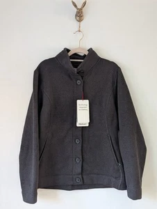Rohan Damen Pathway Strickjacke Fleecejacke grau Reißverschlusstaschen Größe L - Bild 1 von 15