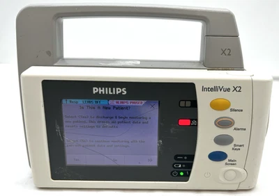 Philips IntelliVue Intelli Vue X2 Vital Sign Patient Monitor M3002A - Image 1 of 4