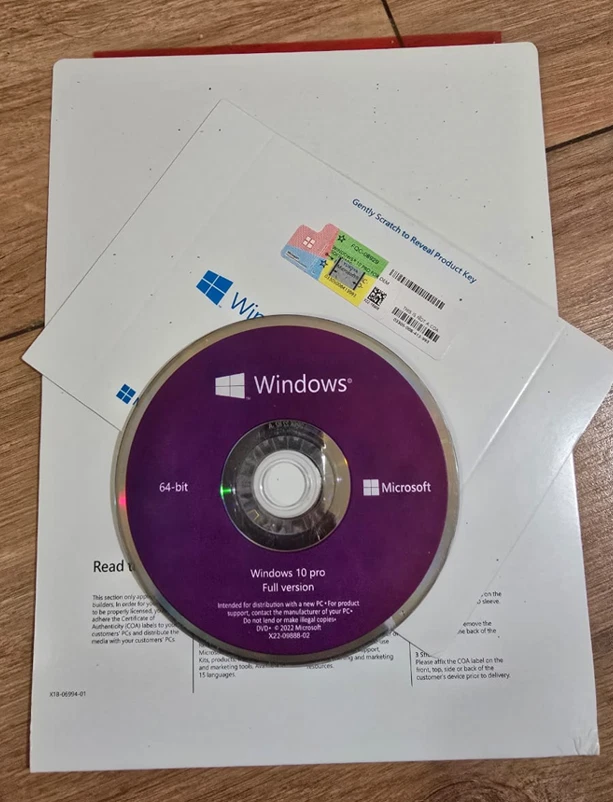 windows 10 pro 64bit full version new DVD Pack - Image 1 of 1