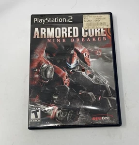 Armored Core Nine Breaker Sony PlayStation 2 PS2 disco e custodia, bel disco - Foto 1 di 4