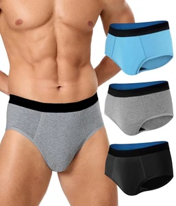 SUNCHIRI Sous-vêtement Homme Incontinence 150ML Absorbant Lavable Protection Taille L - Photo 1/5