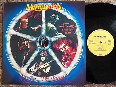 MARILLION~REAL TO REEL~W/FISH~EUROPE PRESS 1984 W/HYPE STKR PHOTO SLEEVE~N.MINT - Image 1 of 4