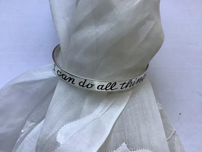 Retired JAMES AVERY "I Can Do All Things Through Christ" Bracelet - Image 1 of 4
