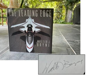 The Leading Edge Walter Boyne SIgned 1986 1st Edition 2nd Printing Hardcover DJ - Picture 1 of 12