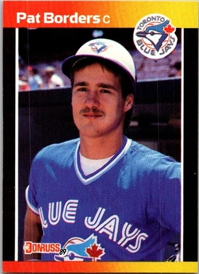 1989 Donruss #560b Pat Borders - Image 1 of 2
