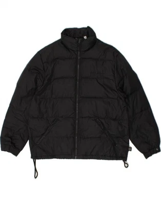 SERGIO TACCHINI Mens Oversized Padded Jacket IT 46 Small Black Nylon BS17 - Image 1 of 4