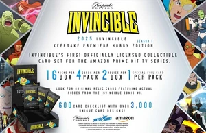 2025 Keepsake Invincible Premier Edition Hobby Box - Picture 1 of 3