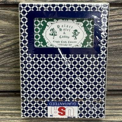 Vintage Palace Hotel & Casino Cripple Creek Hoyle Professional Playing Card PGC - Image 1 of 4