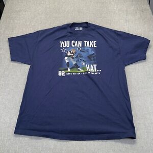 Y2K Cowboys Team Apparel T-Shirt Mens XL Blue Jason Witten 84 Short Sleeve