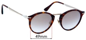 Lentes de repuesto para gafas de sol SFx para Persol 3166-S - 49 mm de ancho - Imagen 1 de 26