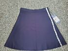 Cabi  Navy Blue Sale Away Dame Skirt Size M Nwt