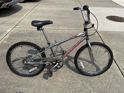 Bicicleta BMX Aerostar Block Rocket cromada del 100 aniversario de Schwinn 1995 Foto 1 de 4
