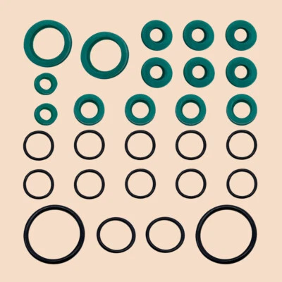 For Mercedes-Benz SL R129 Hydraulic Roof Rebuilt Seal Kit all Cylinder 1990-2002 - Image 1 of 4