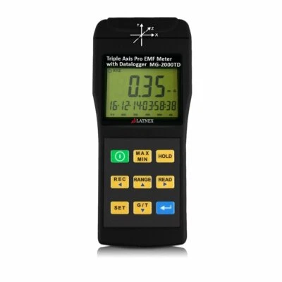 Latnex MG-2000TD: Triple Axis Pro EMF Meter with Datalogger Feature - Image 1 of 3
