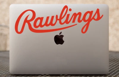 Rawlings Logo Decal- Sports Sticker- Baseball Decal- Vinyl Decal- Toy Decal