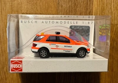 Top: Busch 49811 Mercedes Benz M-Klasse Malteser Sigmaringen 1:87! - Bild 1 von 3