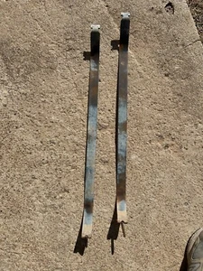 80 - 97  FORD F150 F250 F350 REAR FUEL TANK UPPER STRAPS PAIR OEM - Picture 1 of 2