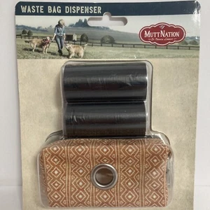 Mutt Nation By Miranda Lambert Dog / Puppy Waste Bag Dispenser w/ clip - Picture 1 of 2
