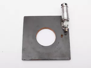 Wood Graflex Flash Sync Lens Board Copal #0 Hole for Speed Graphic 3 1/4 x 4 1/4 - Picture 1 of 3