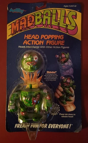 Madballs: Slobulus Action Figure - 1986 AmToy, Sealed MOC Cover