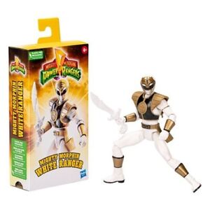 Hasbro Mighty Morphin Power Rangers Actionfigur White Ranger VHS Verpackung