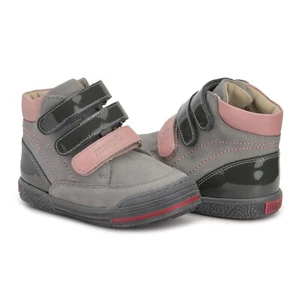 Memo Chicago Girls' Toddler Corrective Orthopedic High-Top AFO Leather Sneaker - Picture 1 of 9