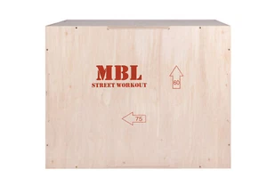 Plyobox Jump Box Holz Crossfit Fitness 75 x 60 x 50 Lieferung in 3 Tagen  - Bild 1 von 11