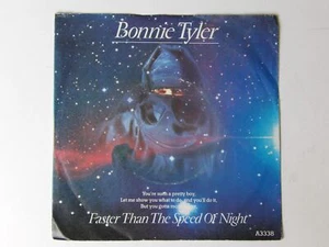 Bonnie Tyler: Faster than the speed of Night 1983 EX 7" - Picture 1 of 4