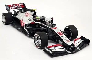 Minichamps 1/18 HAAS F1 Team VF-20 Mick Schumacher FP1 Abu Dhabi GP 2020 F1 Car - Picture 1 of 10