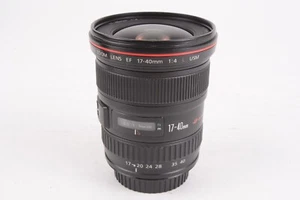 Canon EF 17-40mm f/4 L Wide Angle Zoom Digital Camera Lens #T-13185 - Picture 1 of 9