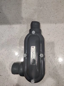 Perma Cote 2 inch pvc coated LL conduit body / condulet - Picture 1 of 3