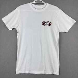 Donald Takayama T Shirt Small White Short Sleeve Hawaiian Pro Designs Surf Board - Picture 1 of 6