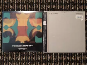 Brian ENO 77 MILLION seltene CD 597/1000 Japan Mini-LP CD + Musik für Filme JPN CD - Bild 1 von 2