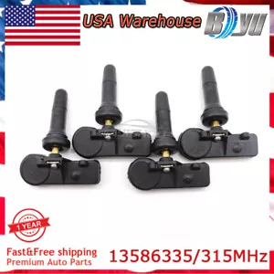 4PCS Tire Air Pressure Sensor Fits For Chevrolet Buick GMC New 13586335 25920615 - Picture 1 of 10