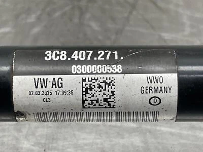2015 Volkswagen CC Driver Left Front Axle Shaft Assembly 3C8407271 Fwd 84K 11 17 - Image 1 of 4