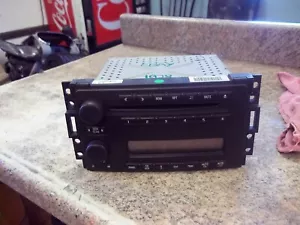05 06 07 CHEV UPLANDER SATURN RELAY AM FM CD PLAYER RADIO STEREO 15224733 - Picture 1 of 7
