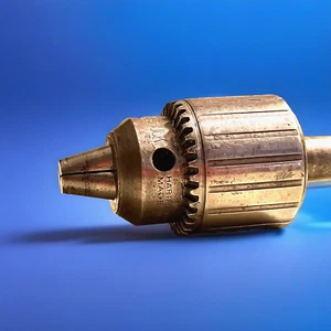 JACOBS No 34 DRILL CHUCK 0 - 1/2" CAP W/ No 2 MORSE TAPER ARBOR No AO206 W/ Key - Picture 1 of 8