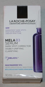 La Roche Posay Mela B3 Serum Dark Spot Correcter-1 fl oz 30 mL – Exp 02/27 NEW - Picture 1 of 4