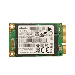 Micron M500IT 256GB mSATA 6Gb/s SSD MTFDDAT256MBD Cisco Drive Solid State Drive - Picture 1 of 2