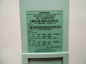 6RA7085-6DV62-0 NEW SIEMENS DC GOVERNOR 6RA7 085-6DV62-0 DC Master Rectifier - Picture 1 of 1