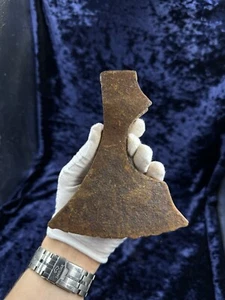 Ancient Battle Iron Ax with Ornament Kievan Rus Viking Era Weapon - Rare - Picture 1 of 13