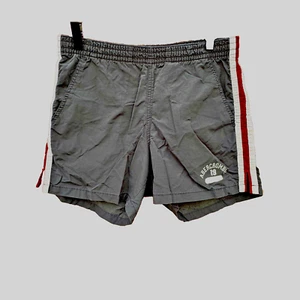 VTG 90s Abercrombie and Fitch Shorts Mens Small Navy Preppy Hoochie Daddy - Picture 1 of 13