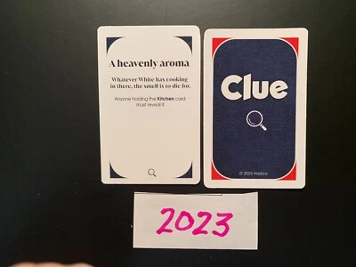 Clue  2023  A heavenly aroma Card  Game Replacement Pieces - Image 1 of 2