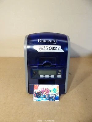 Datacard SD360 Color Card Printer PX30 DUAL Side LAN - 7,635 CARDS - TESTED OK - Bild 1 von 4