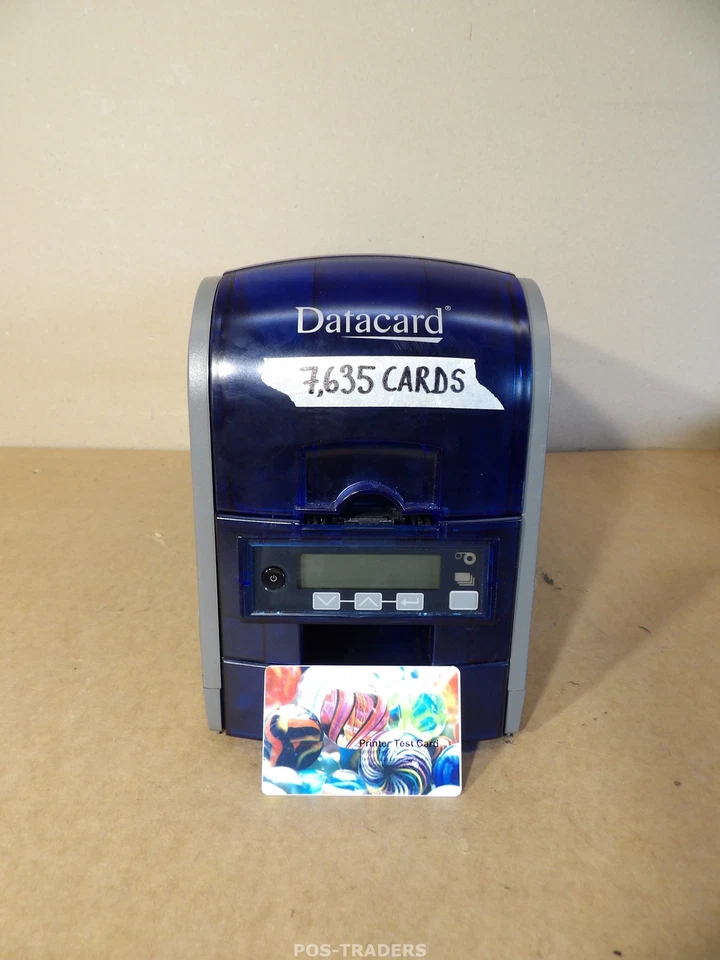 Datacard SD360 Color Card Printer PX30 DUAL Side LAN - 7,635 CARDS - TESTED OK - Bild 1 von 4