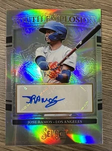 Jose Ramos 2022 Select Youth Explosion Auto Dodgers/199 #YES-JR Dodgers - Imagen 1 de 3